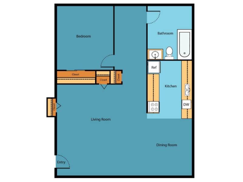 Apartments for Rent in Kent, WA Floor Plans at Kentwood Apartments