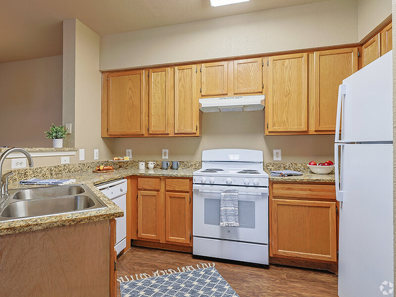 Spacious Kitchen | Oaks at Georgetown