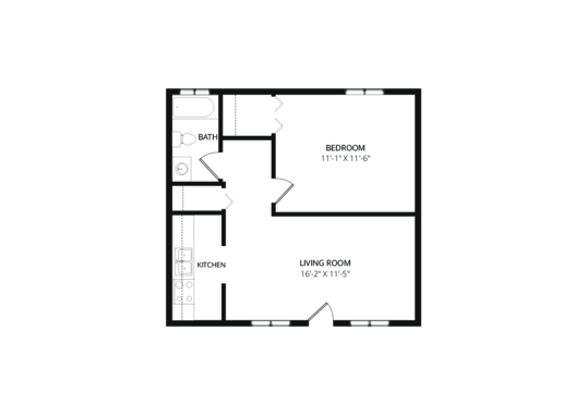 Featherstone Apartment Homes Floorplan Image