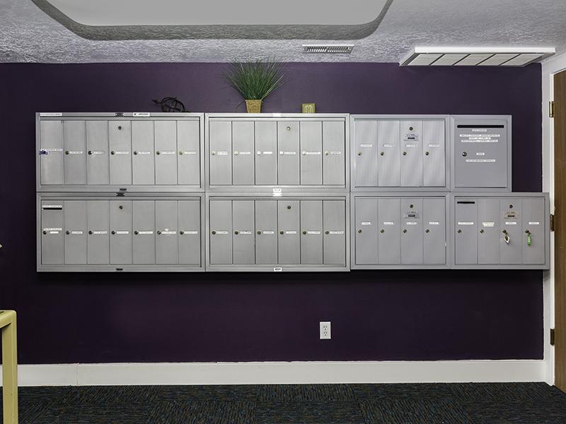 Mailboxes | Riley Court Senior Apartments in Bountiful, UT