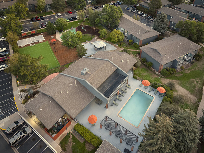 Aerial View | Solstice Apartments in Aurora, CO