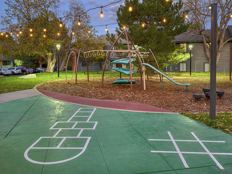 Hop Scotch & Playground | Solstice Apartments in Aurora, CO