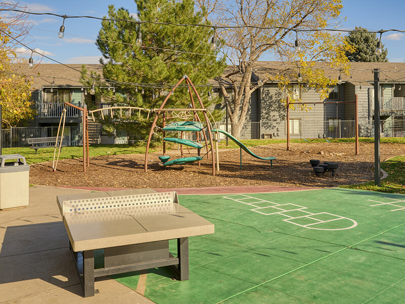 Ping Pong Table and Playground | Solstice Apartments in Aurora, CO