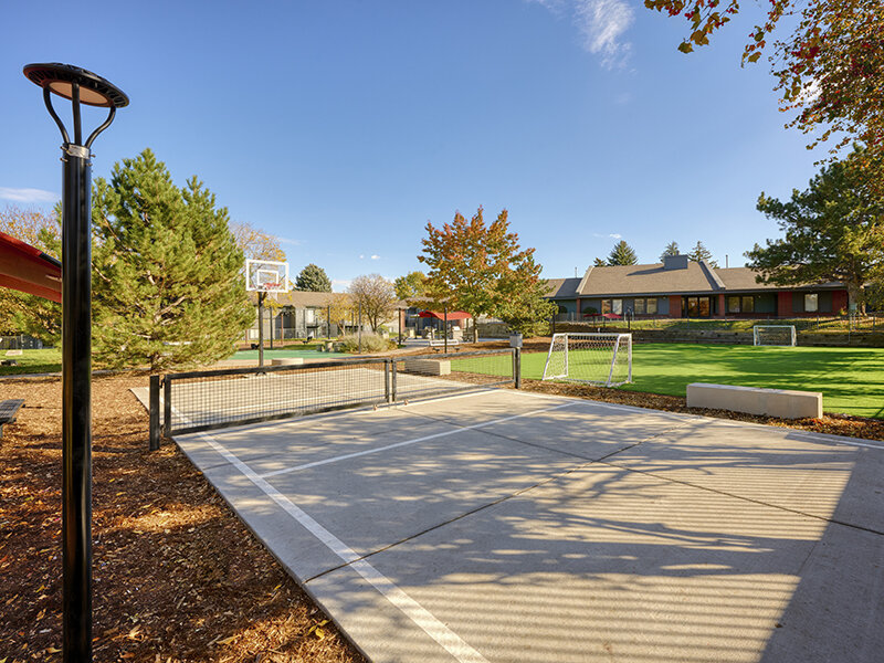 Basketball & Tennis Court | Solstice Apartments in Aurora, CO