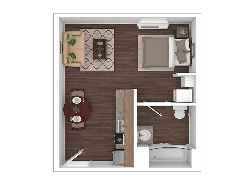 Onyx at Oslo Apartments Floor Plan Coral
