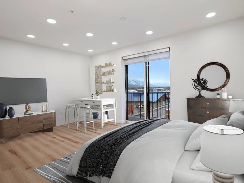 Bedroom | TheCHARLI Apartments