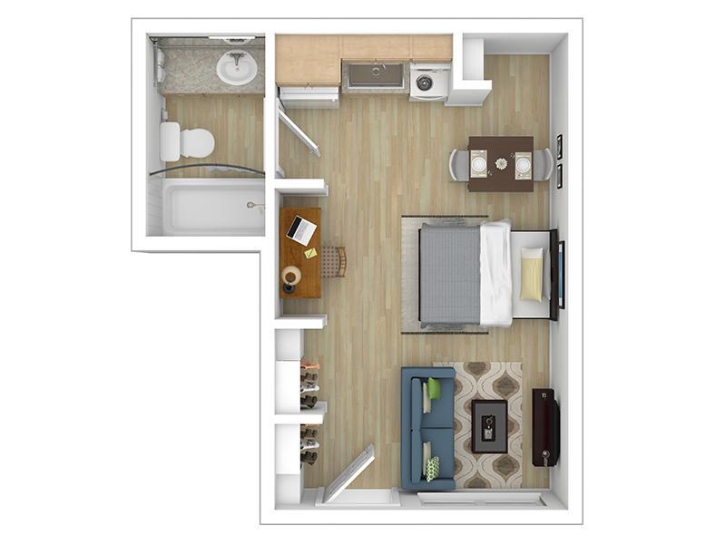 The Autumn Sage apartment available today at The Passages at Rye 1255 in Houston