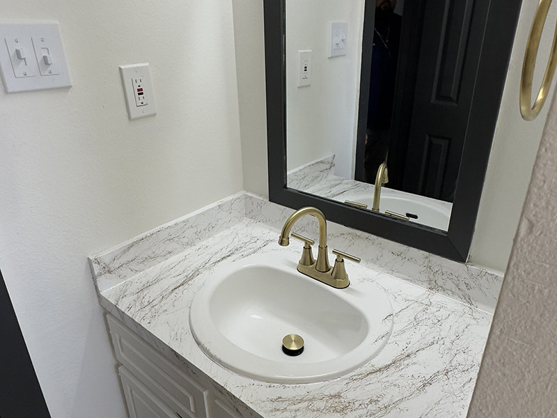 Bathroom Sink | Royal Wayside Apartments in Houston, TX