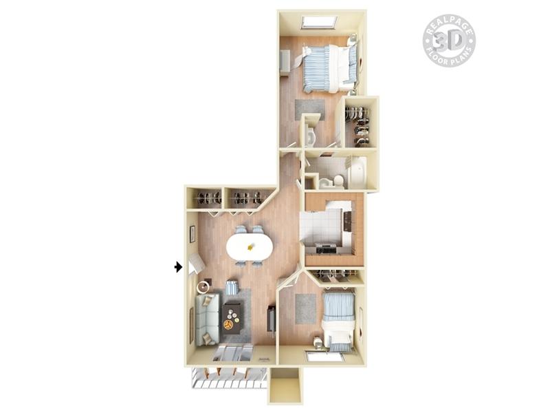 The Lodge Apartments Floor Plan Redwood