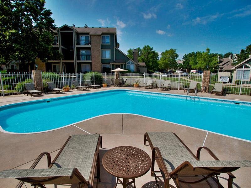 Pool | The Lodge Apartments in Blue Springs, MO