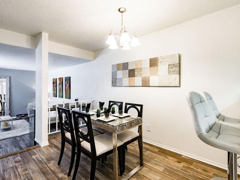 Dining Area | Riverwalk Apartments in Fort Worth, TX
