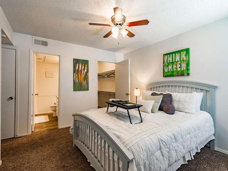 Bedroom | Riverwalk Apartments in Fort Worth, TX