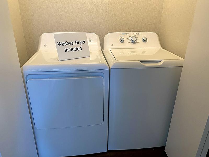 Washer & Dryer | Luxe Apartments