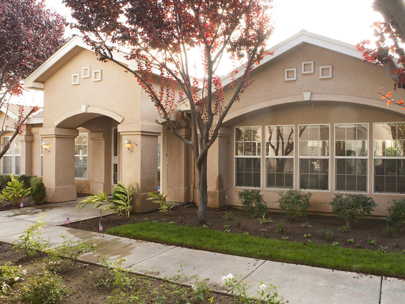 Clubhouse Exterior | Casa De Luna Apartments in Fresno, CA