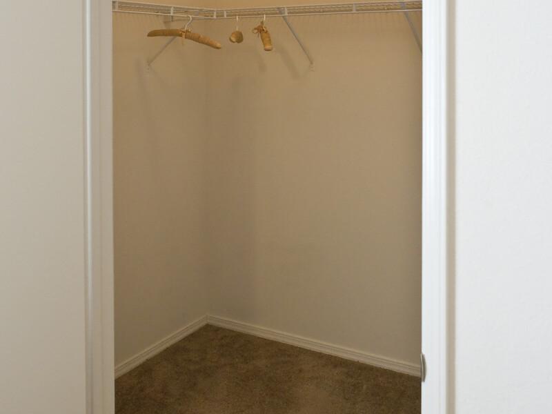 Closet | Luxe West Apartments in Fresno, CA