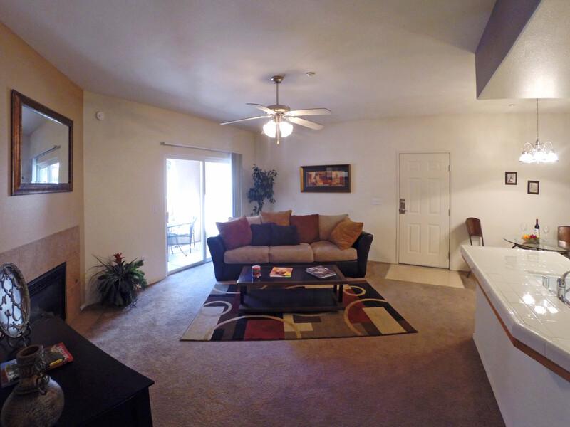 Furnished Front Room | Luxe West Apartments in Fresno, CA