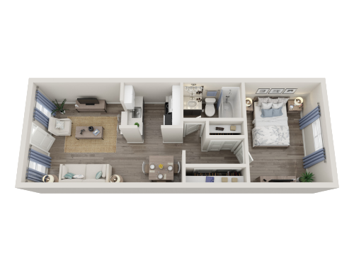 Residences at Austin Bluffs Floorplan Image
