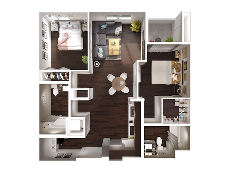 b2 floor plan at hue39