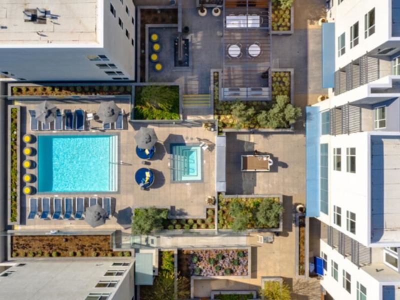 Aerial View | Hue 39 Glendale CA Apartments