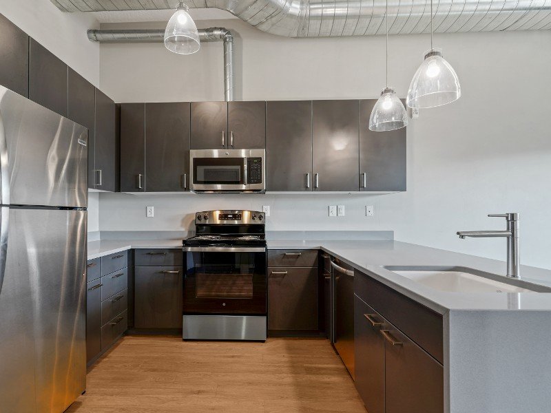 Stainless Steel Appliances | 9th East Lofts
