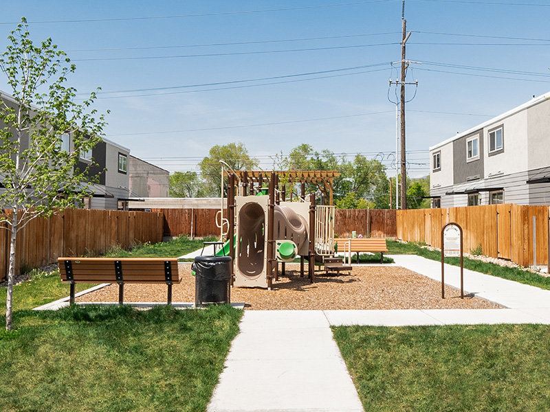 Outdoor Playground | Station Five Townhomes