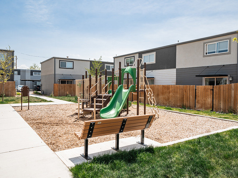 Playground Area | Station Five Townhomes