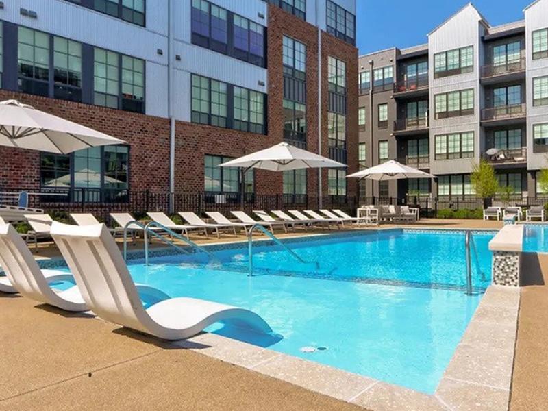 Pool | Station 324 Apartments in Columbus, OH