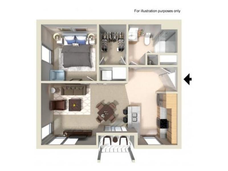 1 Bedroom L
