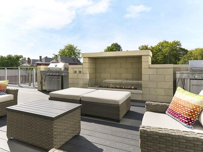 Rooftop Lounge | The Jerome Apartments in Columbus, Ohio