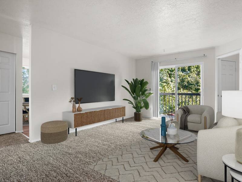 Staged Front Room | Mountain Ridge Manor