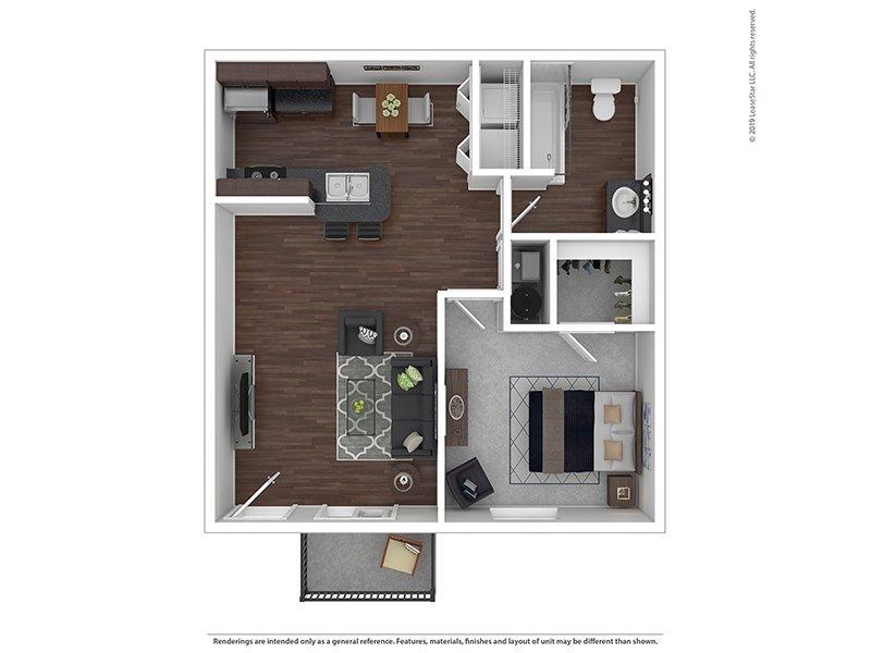 View floor plan image of Cedar Brook Flat apartment available now