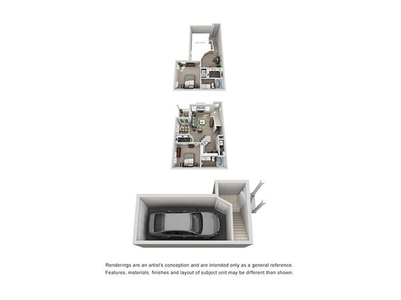 Premium Two-Story + Loft + Attached Garage B6 Floorplan at Grand Reserve of Naperville