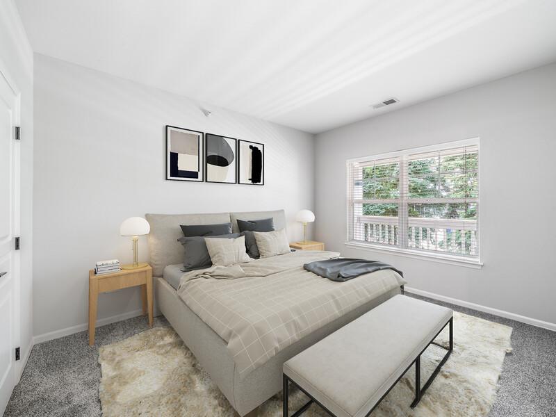 Spacious Bedroom - Renovated | Grand Reserve of Naperville Apartments
