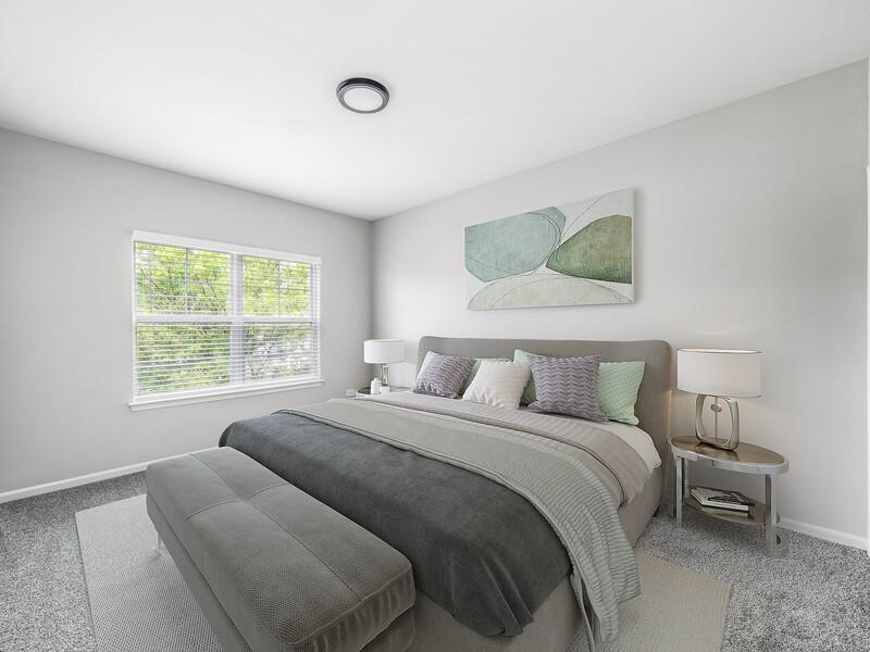 Bedroom - Renovated | Grand Reserve of Naperville Apartments