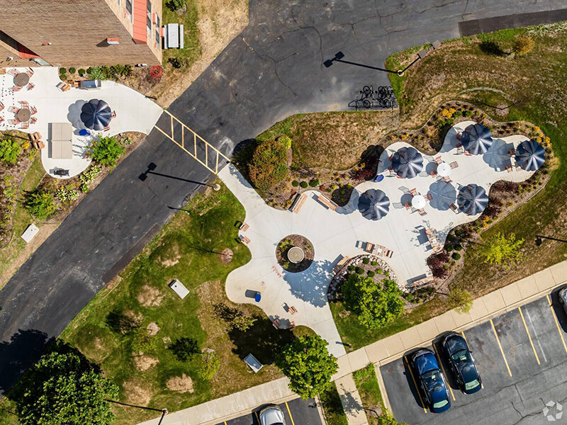 Aerial View | Huntington Towers