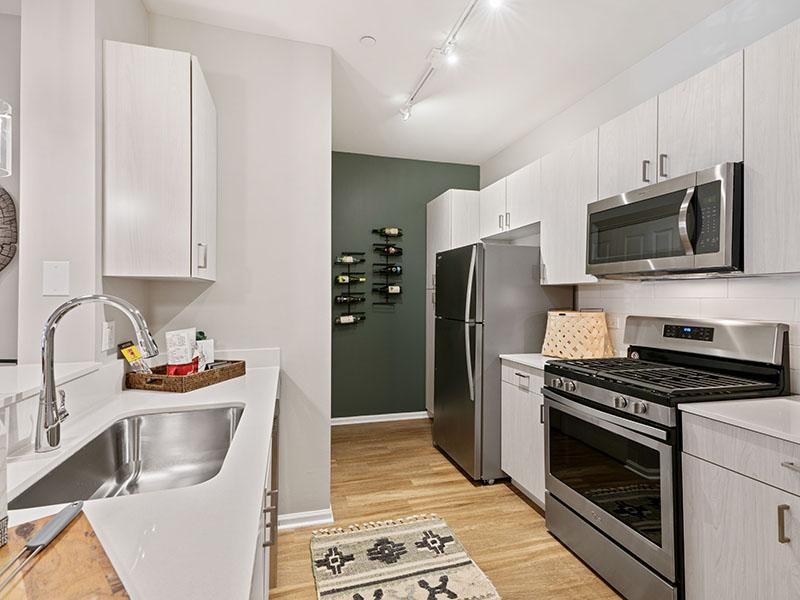 Spacious Kitchen | The Reserve Apartments in Evanston, IL