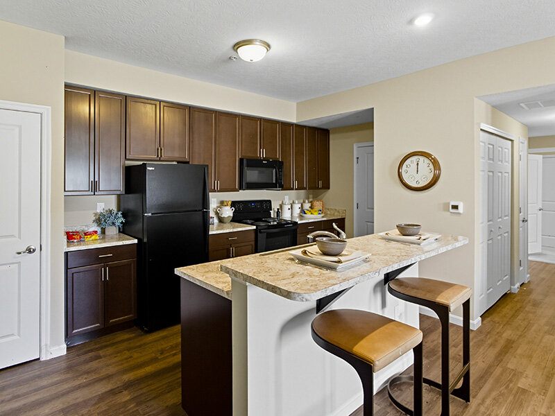 Interior Kitchen Area | The Monarch Blacklick Creek