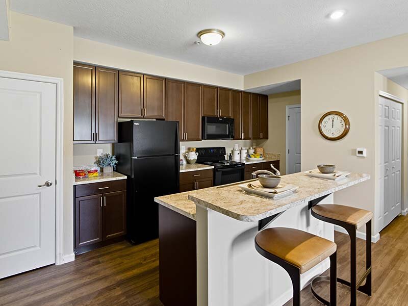 Fully Equipped Kitchen | The Monarch Blacklick Creek in Blacklick, OH