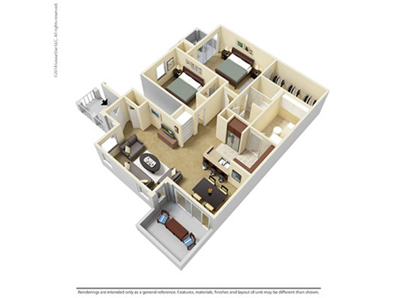 holly Floorplan at River Run at Naperville