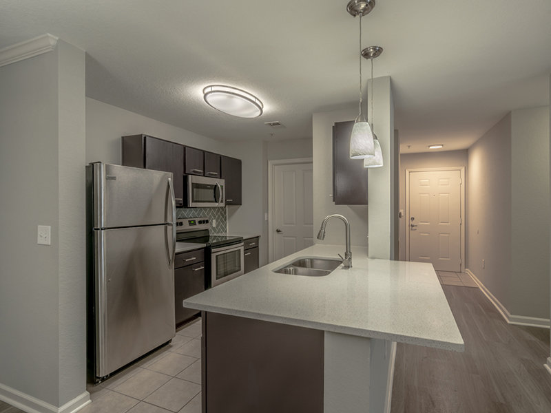 Fully Equipped Kitchen | Latitude at Wescott Summerville Apartments