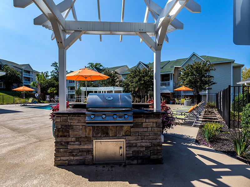 BBQ Area | Willowbrook Apartments in Greenville, SC