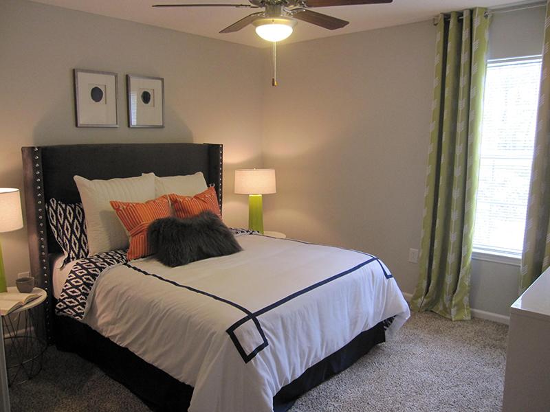 Model Bedroom | Willowbrook Apartments in Greenville, SC