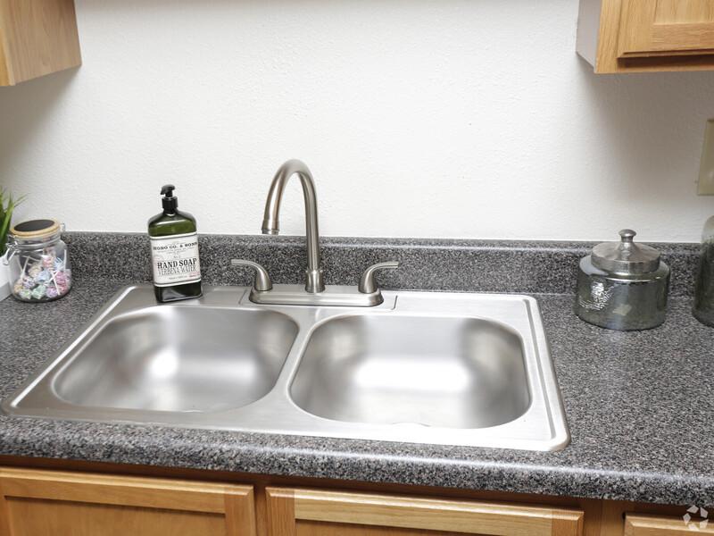 Kitchen Sink | River Crest Apartments in Columbia, SC