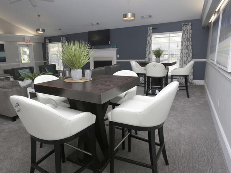 Clubhouse Seating | River Crest Apartments in Columbia, SC