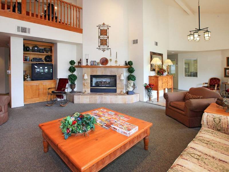 Community Clubhouse with Fireplace | Harmony Creek