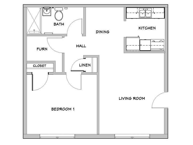 Floor Plans Bridgeview Village Apartments in Charleston, SC