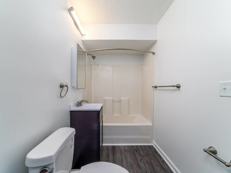 Bathroom | 1 - 3 Bedroom Floorplans | Bridgeview Village in Charleston, SC