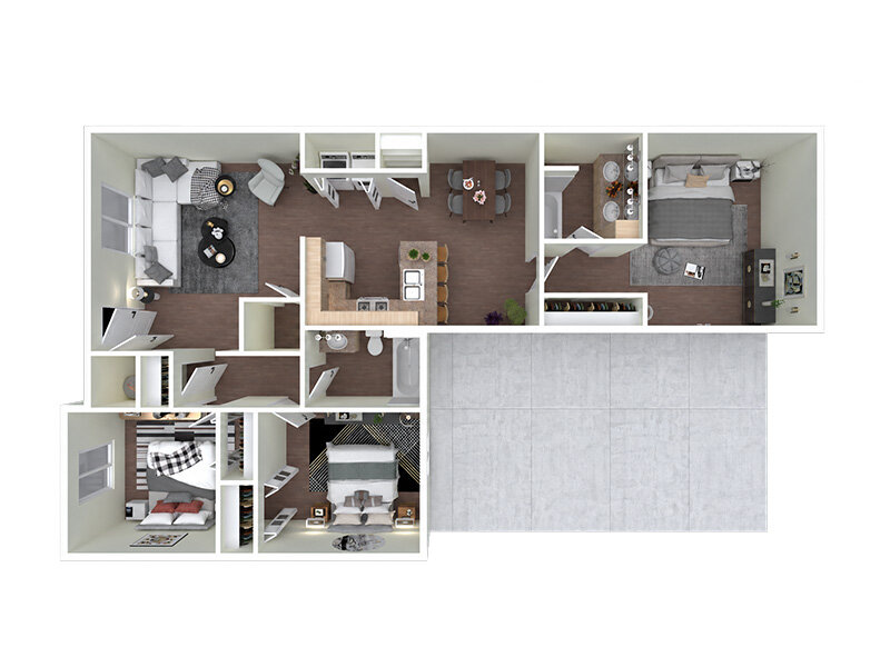 3 Bedroom 2 Bathroom