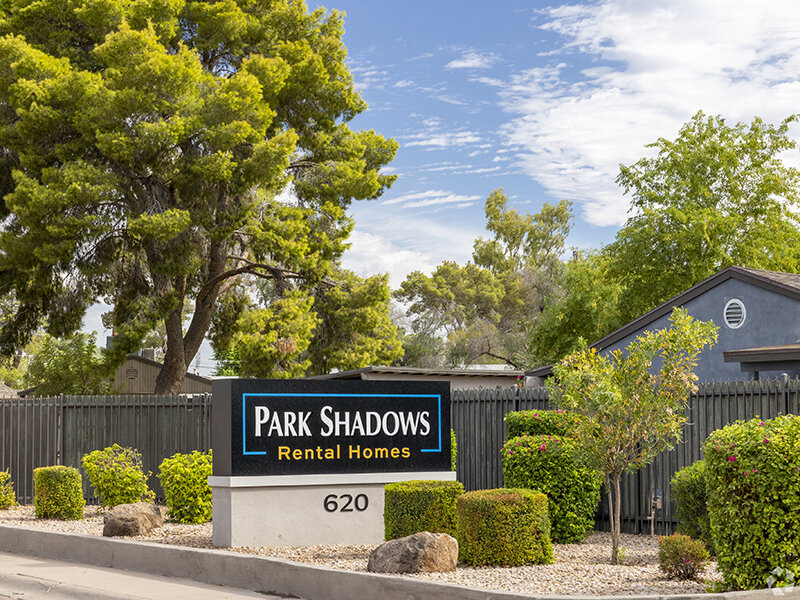 Monument Sign | Park Shadows