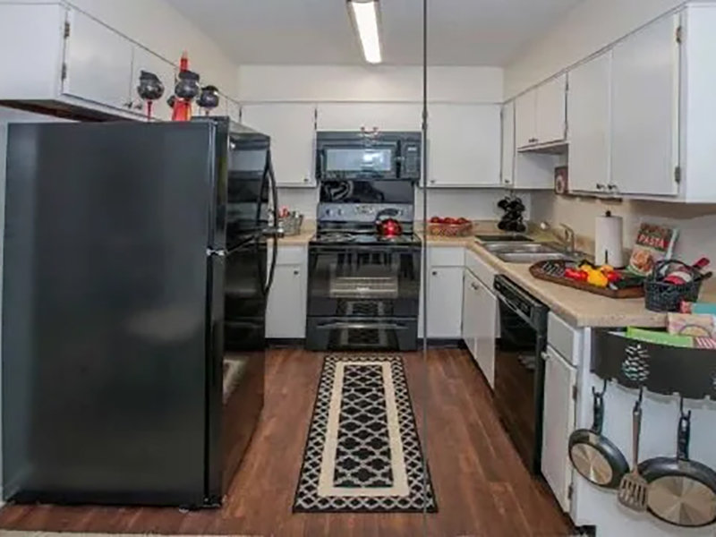 Kitchen in Apartment | Ashland Commons
